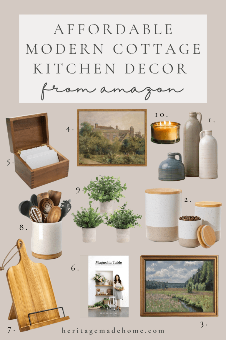 Modern Cottage Kitchen Decor from Amazon