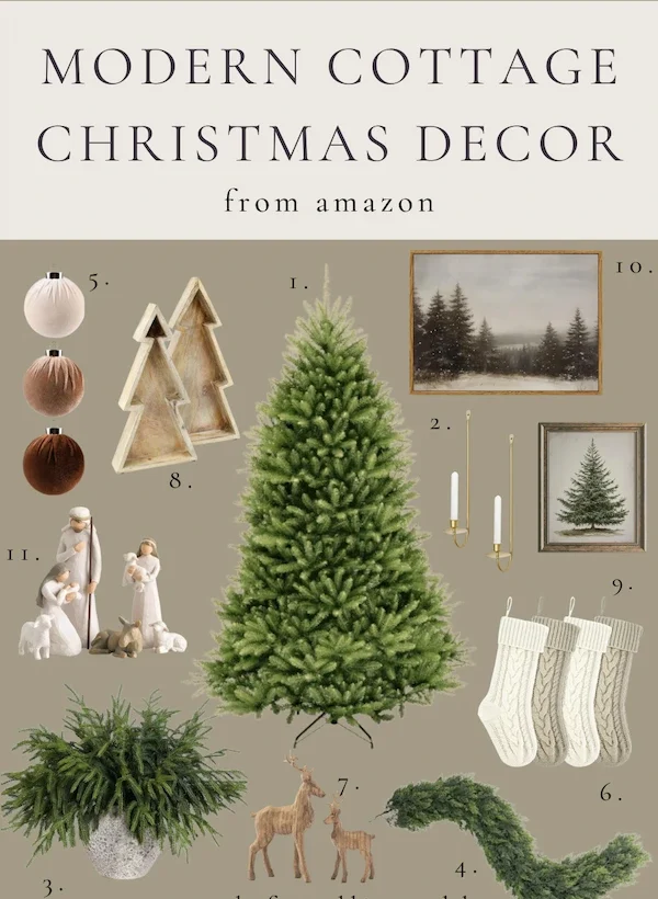 Modern Cozy Cottage Christmas Decor Ideas