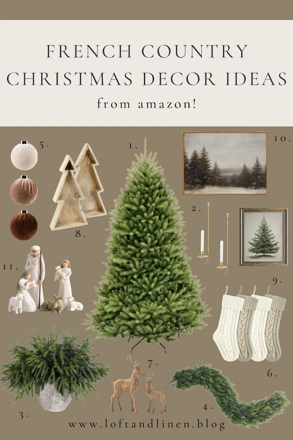 French Country Cozy Cottage Christmas Inspo